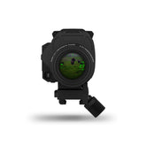 Auto-ranging 3.5X magnification crossbow scope